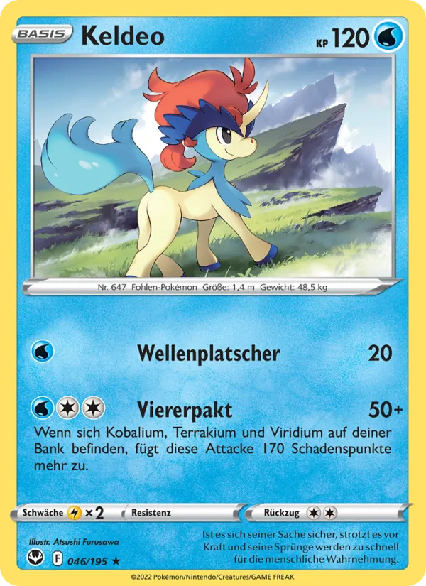 Keldeo, Silberne Sturmwinde 046