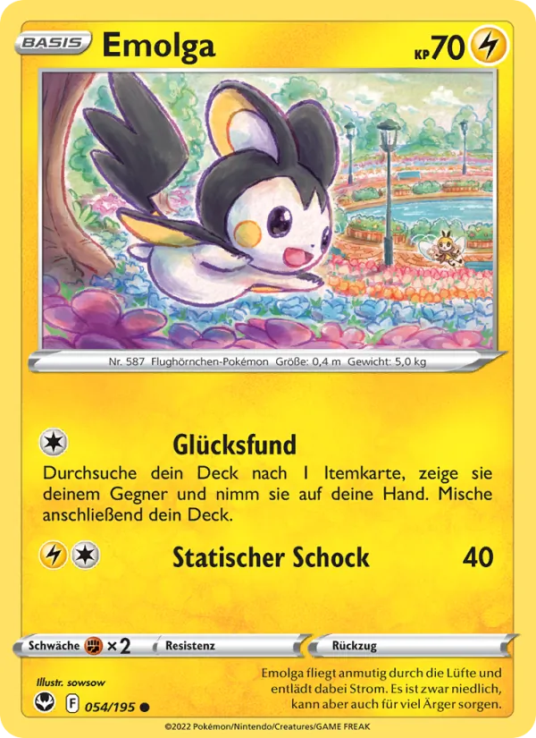 Emolga, Silberne Sturmwinde 054