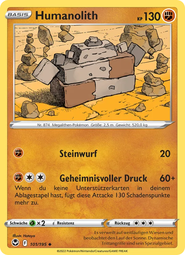 Humanolith, Silberne Sturmwinde 101