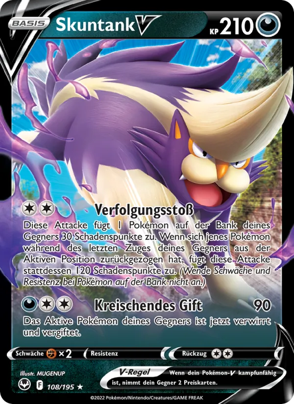Skuntank V, Silberne Sturmwinde 108