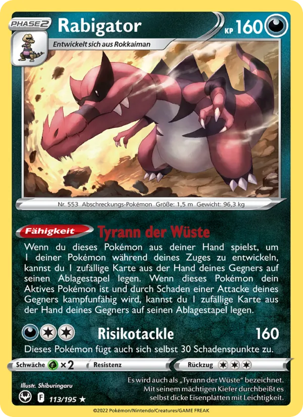 Rabigator, Silberne Sturmwinde 113
