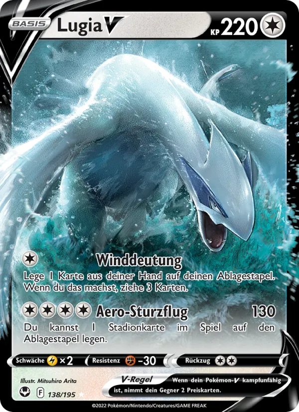Lugia V, Silberne Sturmwinde 138