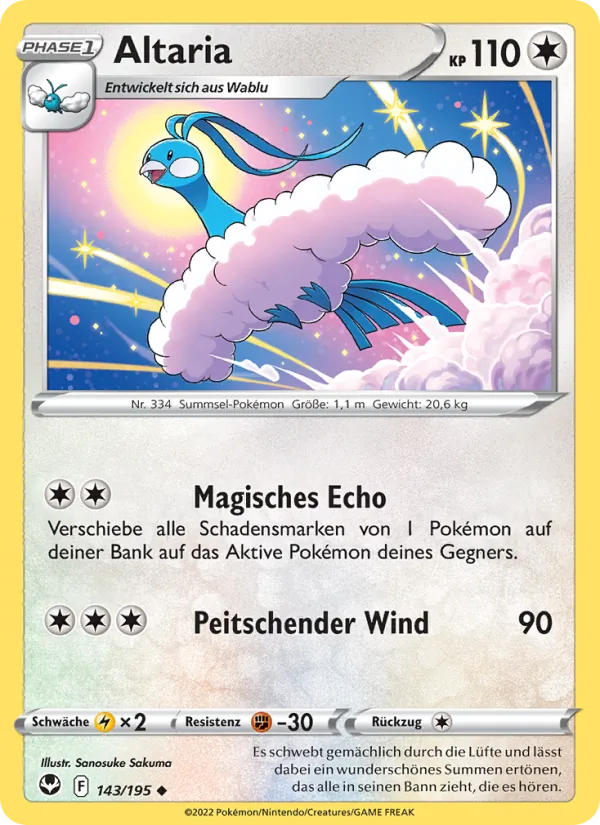 Altaria, Silberne Sturmwinde 143