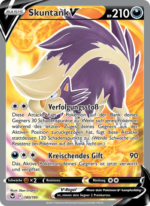 Skuntank V, Silberne Sturmwinde 180