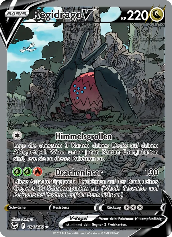 Regidrago V, Silberne Sturmwinde 184