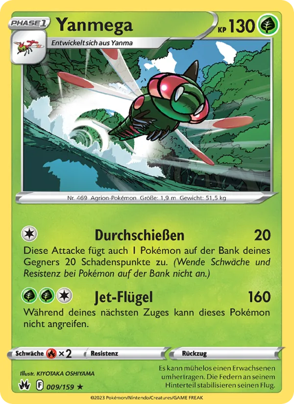 Yanmega, Zenit der Könige 009