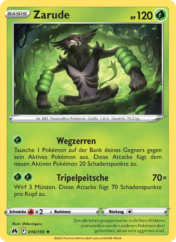 Zarude, Zenit der Könige 016