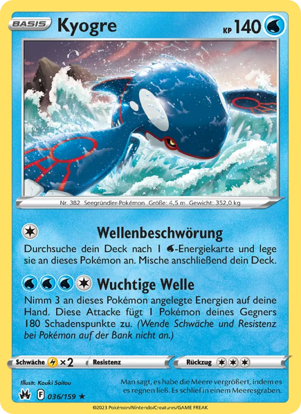 Kyogre, Zenit der Könige 036
