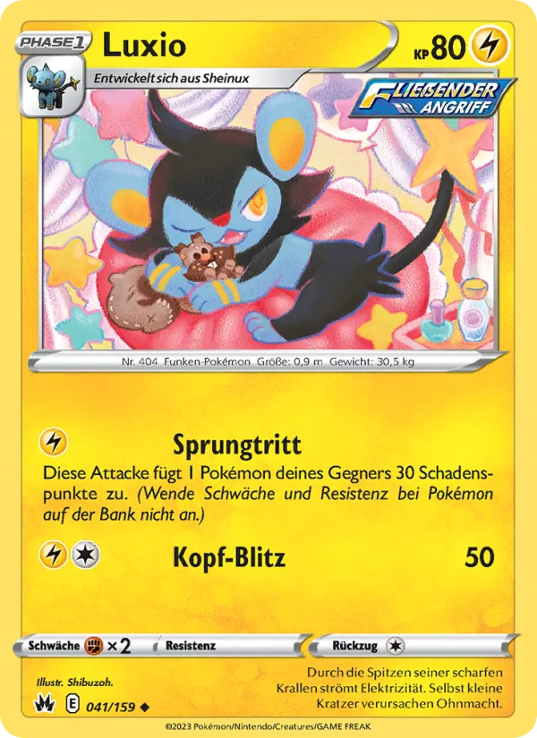Luxio, Zenit der Könige 041