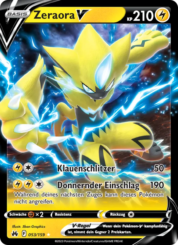 Zeraora V, Zenit der Könige 053