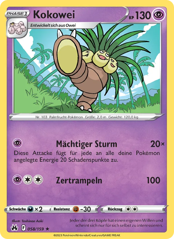 Kokowei, Zenit der Könige 058