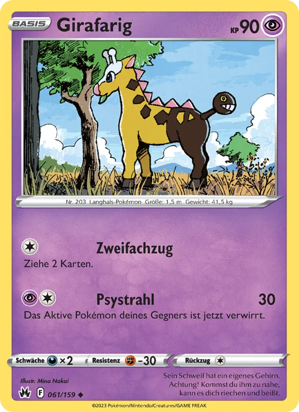 Girafarig, Zenit der Könige 061