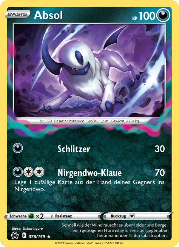 Absol, Zenit der Könige 076