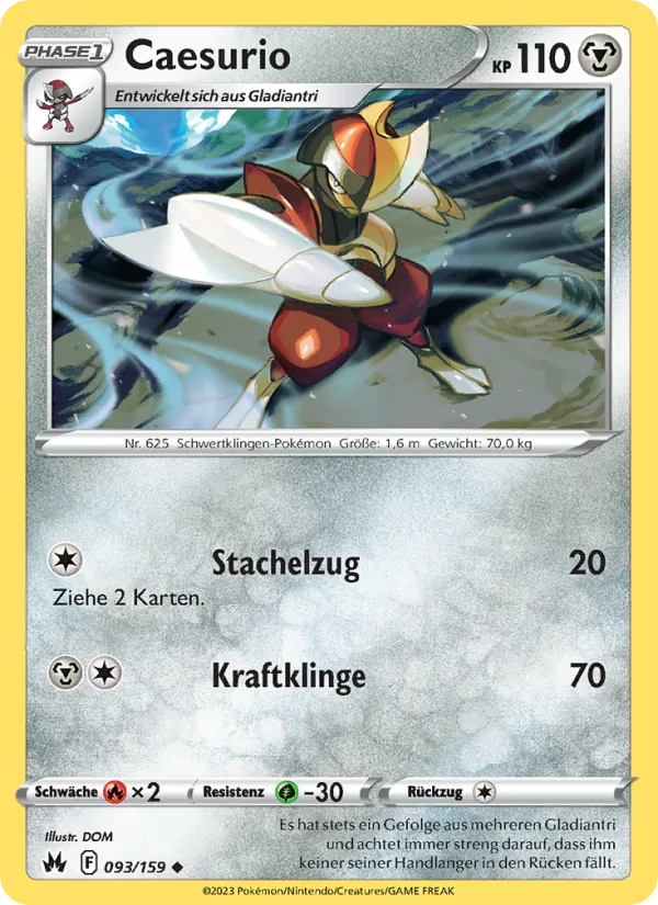 Caesurio, Zenit der Könige 093