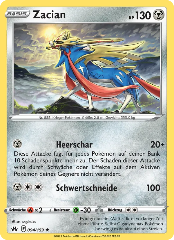 Zacian, Zenit der Könige 094