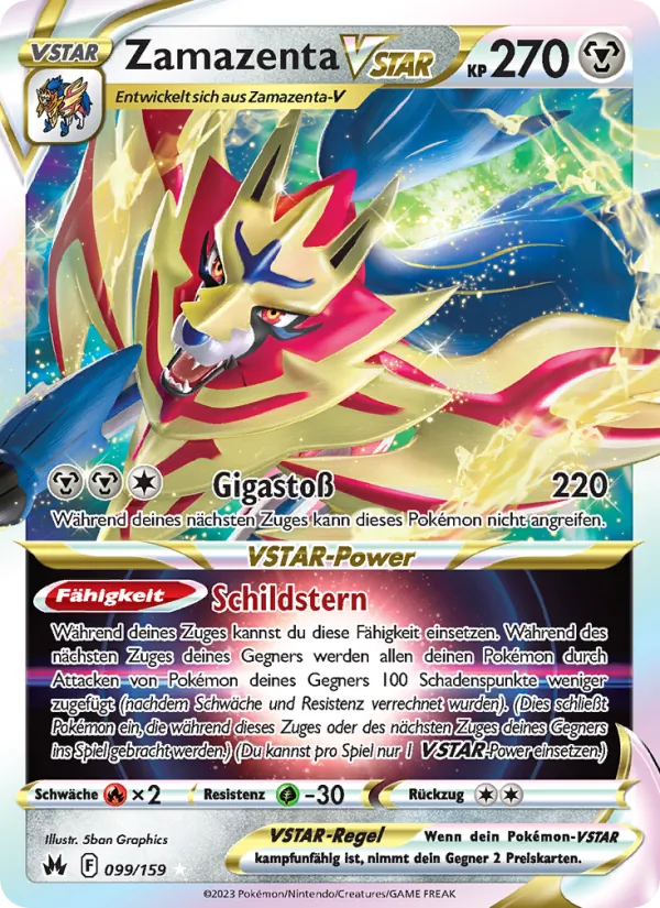 Zamazenta VSTAR, Zenit der Könige 099