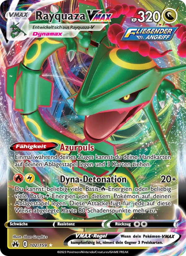 Rayquaza VMAX, Zenit der Könige 102