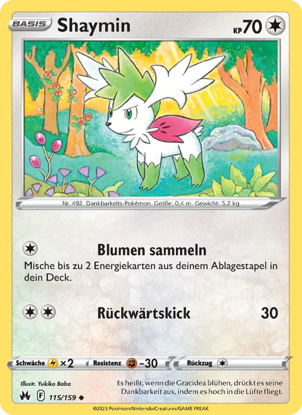 Shaymin, Zenit der Könige 115