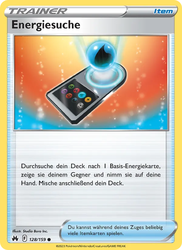 Energiesuche, Zenit der Könige 128