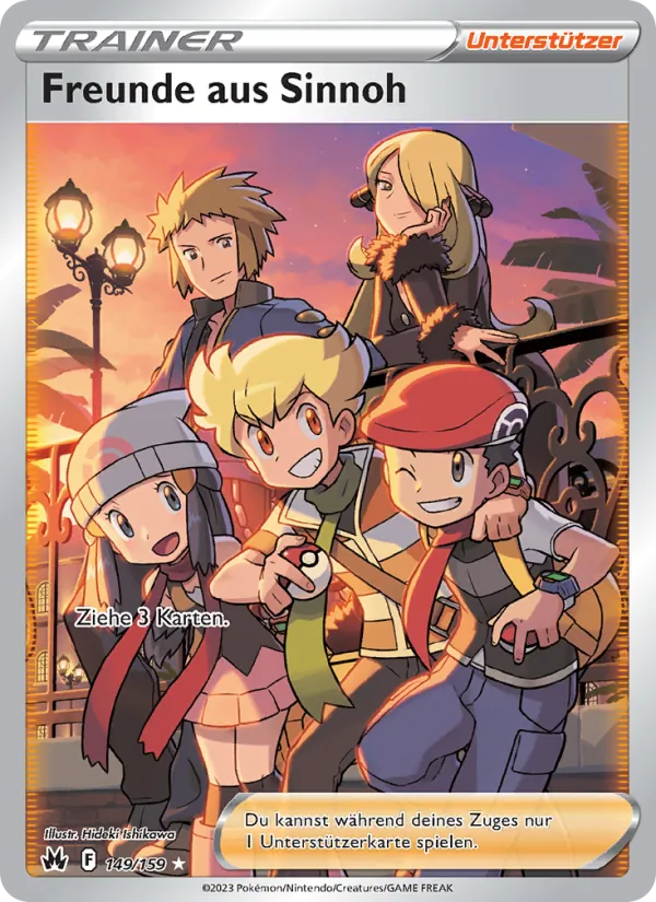 Freunde aus Sinnoh, Zenit der Könige 149