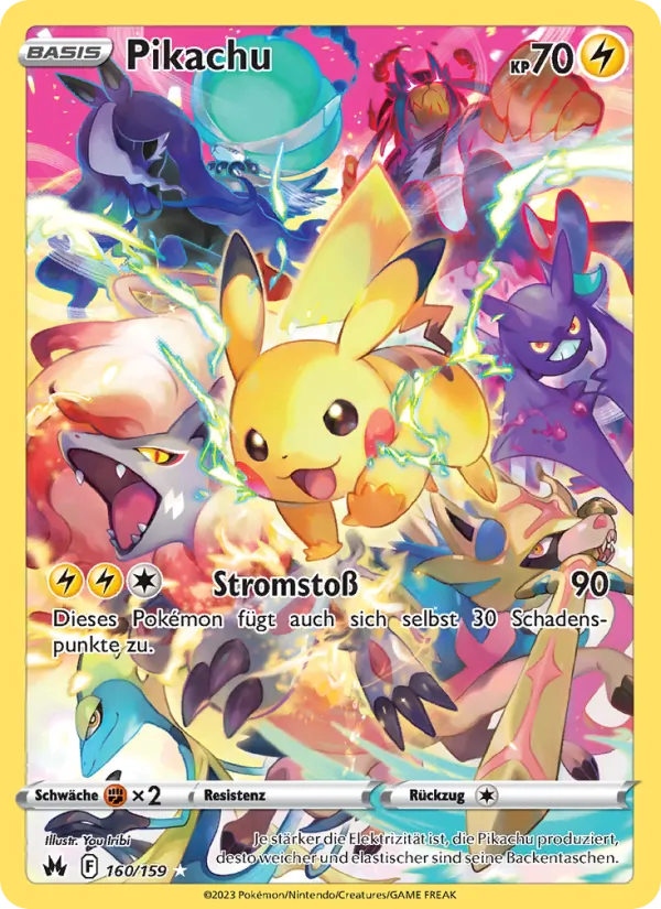 Pikachu, Zenit der Könige 160