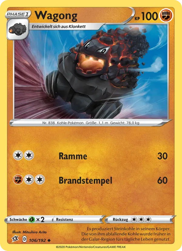Wagong, Clash der Rebellen 106