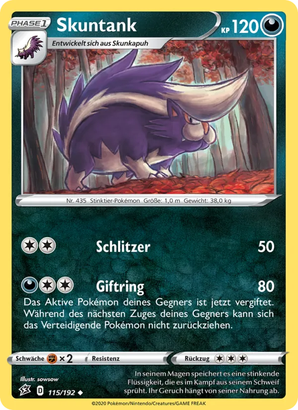 Skuntank, Clash der Rebellen 115