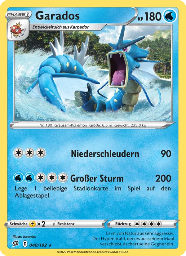 Garados, Clash der Rebellen 40