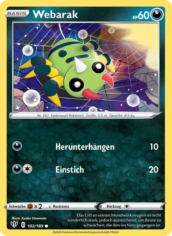 Webarak, Flammende Finsternis 102