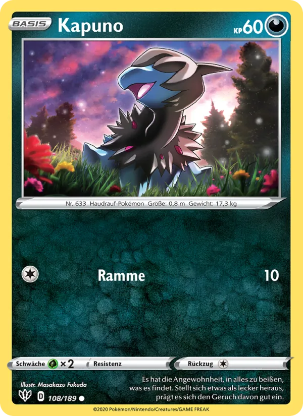 Kapuno, Flammende Finsternis 108