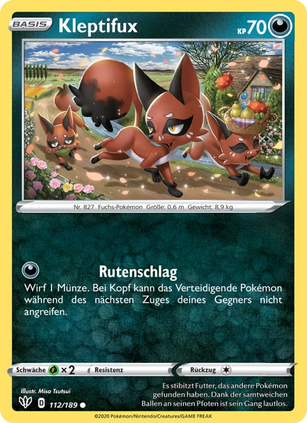 Kleptifux, Flammende Finsternis 112