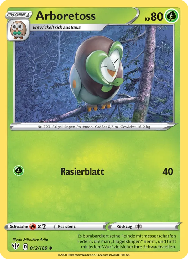 Arboretoss, Flammende Finsternis 12