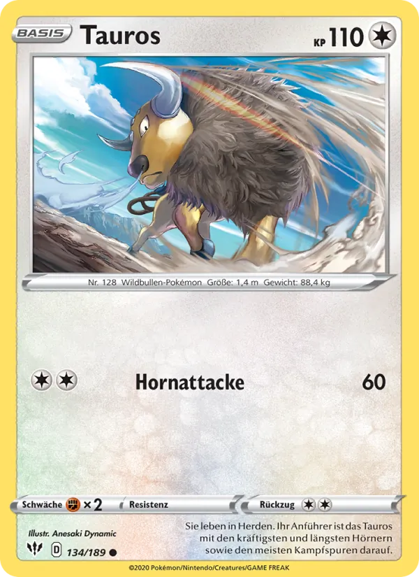 Tauros, Flammende Finsternis 134