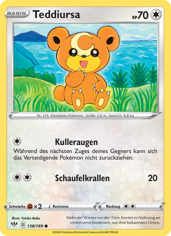 Teddiursa, Flammende Finsternis 138