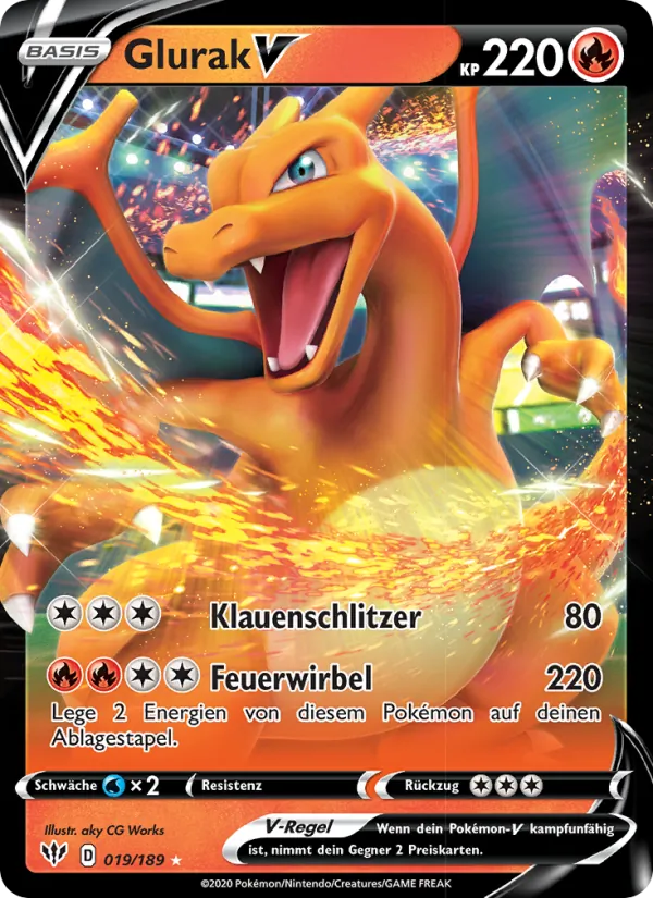 Glurak V, Flammende Finsternis 19