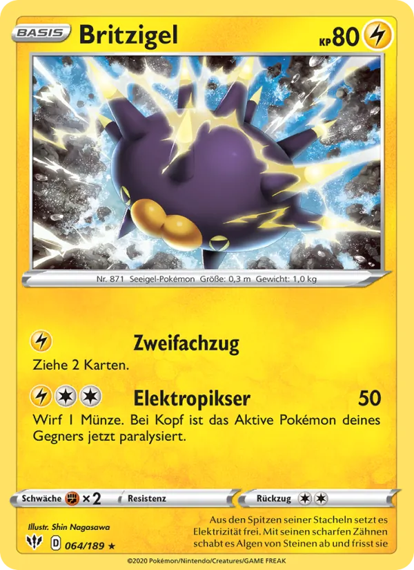 Britzigel, Flammende Finsternis 64