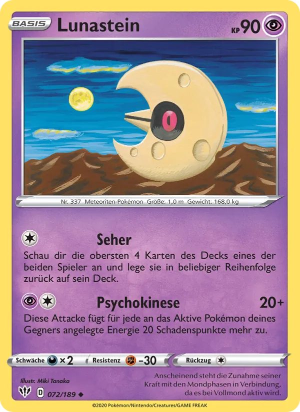 Lunastein, Flammende Finsternis 72