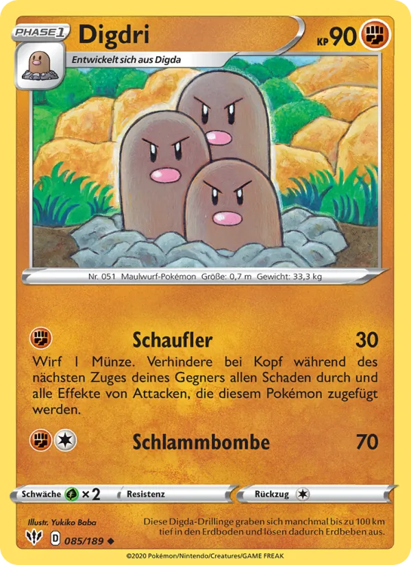 Digdri, Flammende Finsternis 85