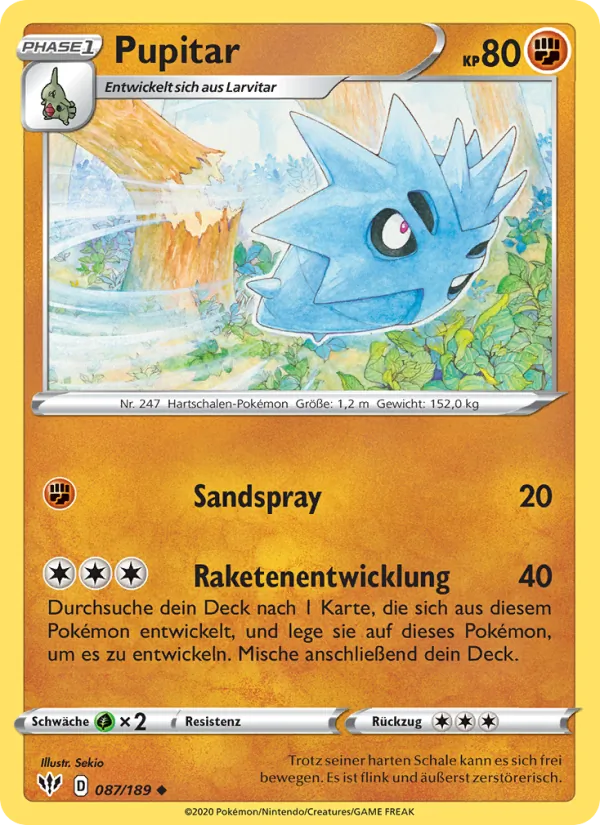 Pupitar, Flammende Finsternis 87