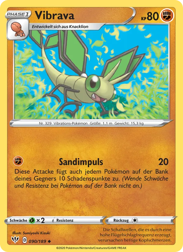 Vibrava, Flammende Finsternis 90