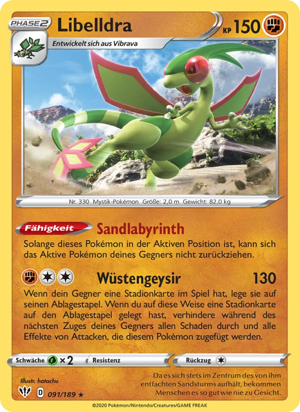 Libelldra, Flammende Finsternis 91