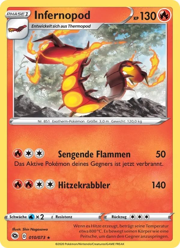 Infernopod, Weg des Champs 10