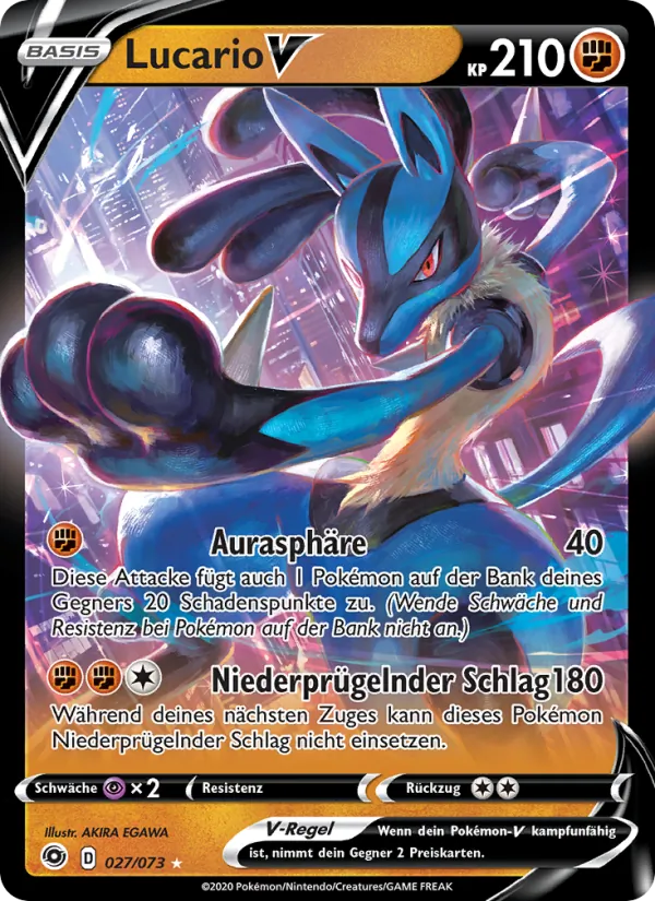 Lucario V, Weg des Champs 27