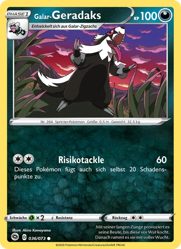 Galar-Geradaks, Weg des Champs 36