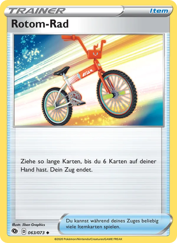 Rotom-Rad, Weg des Champs 63