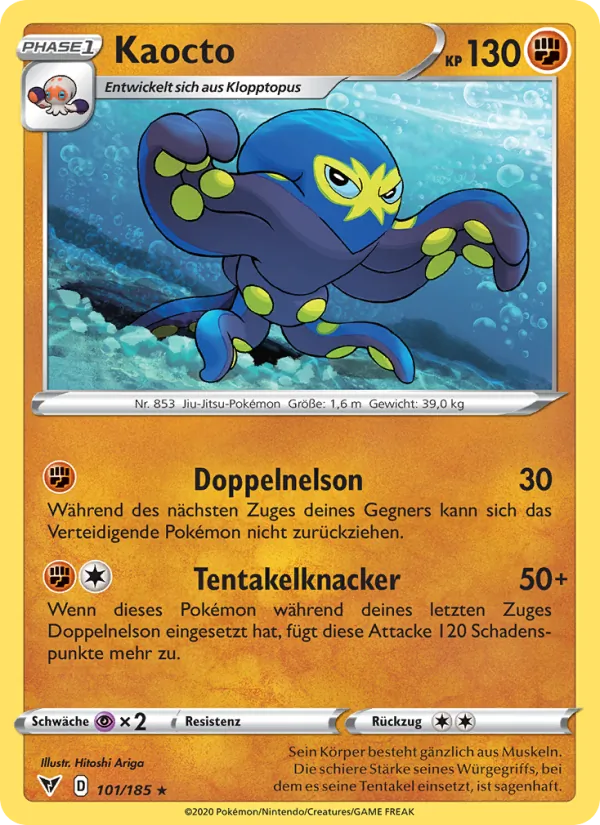 Kaocto, Farbenschock 101