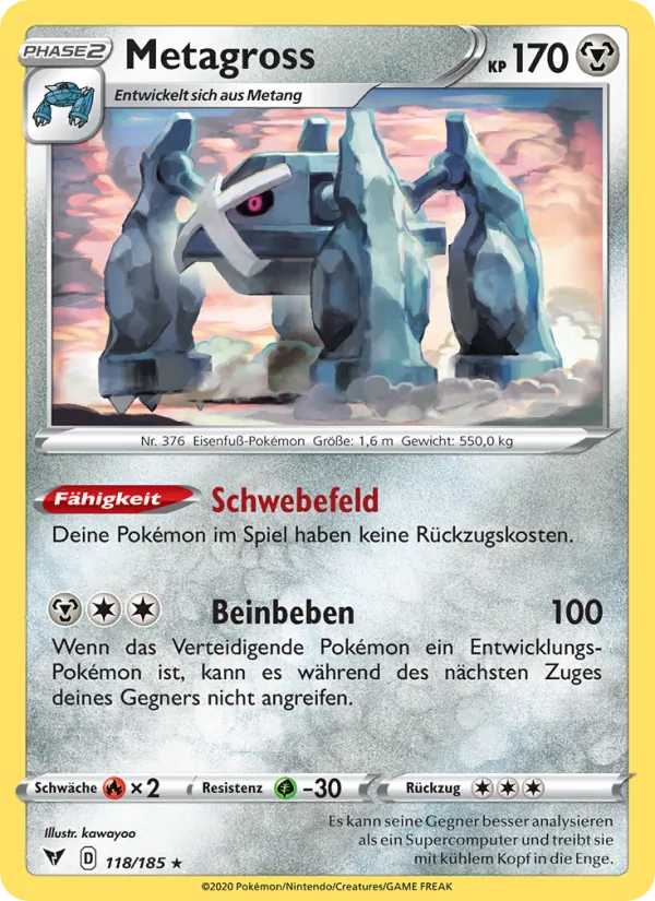 Metagross, Farbenschock 118