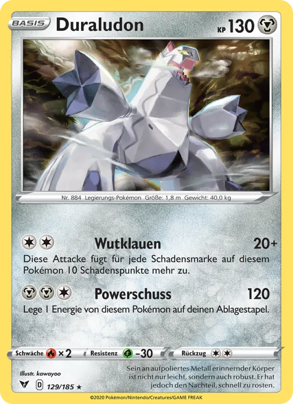 Duraludon, Farbenschock 129