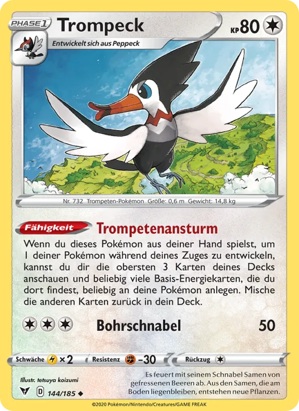 Trompeck, Farbenschock 144