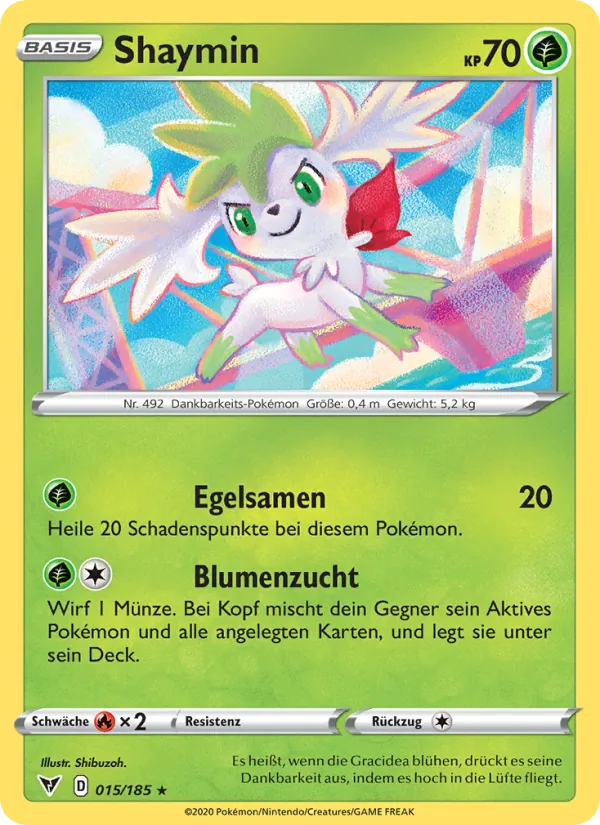 Shaymin, Farbenschock 15